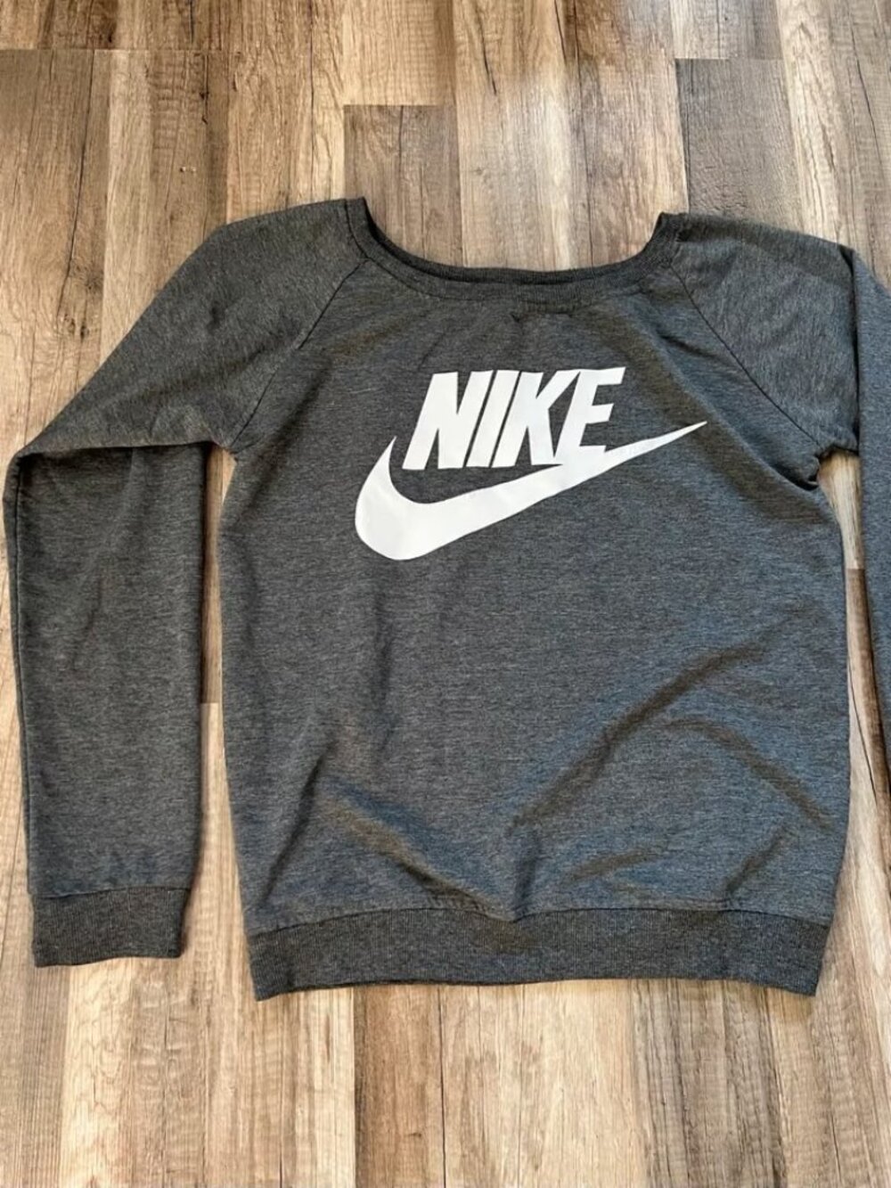 Vintage Nike "The Athletic Dept." Crewneck Sweatshirt — Charcoal Grey
